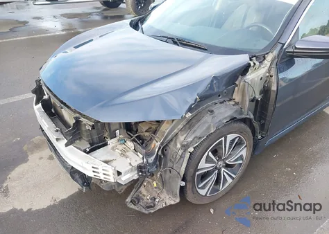 2017 Honda Civic Ex-L from USA, damaged, VIN 19XFC1F70HE208149